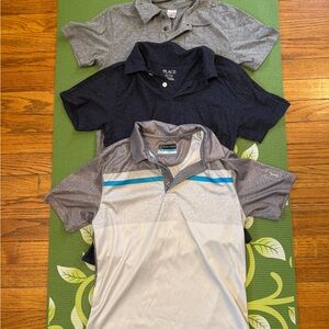 Boys' Polo/Golf Shirts trio